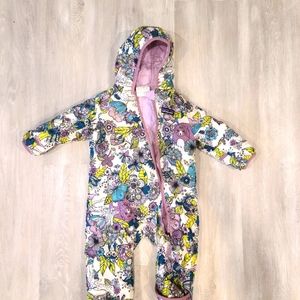 Patagonia Baby Reversible Puff-Ball Bunting 3-6m